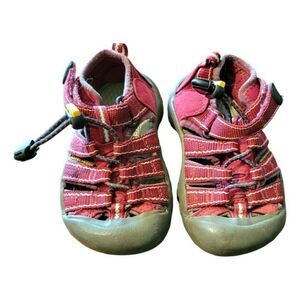 Maroon Keen Hiking Sandals